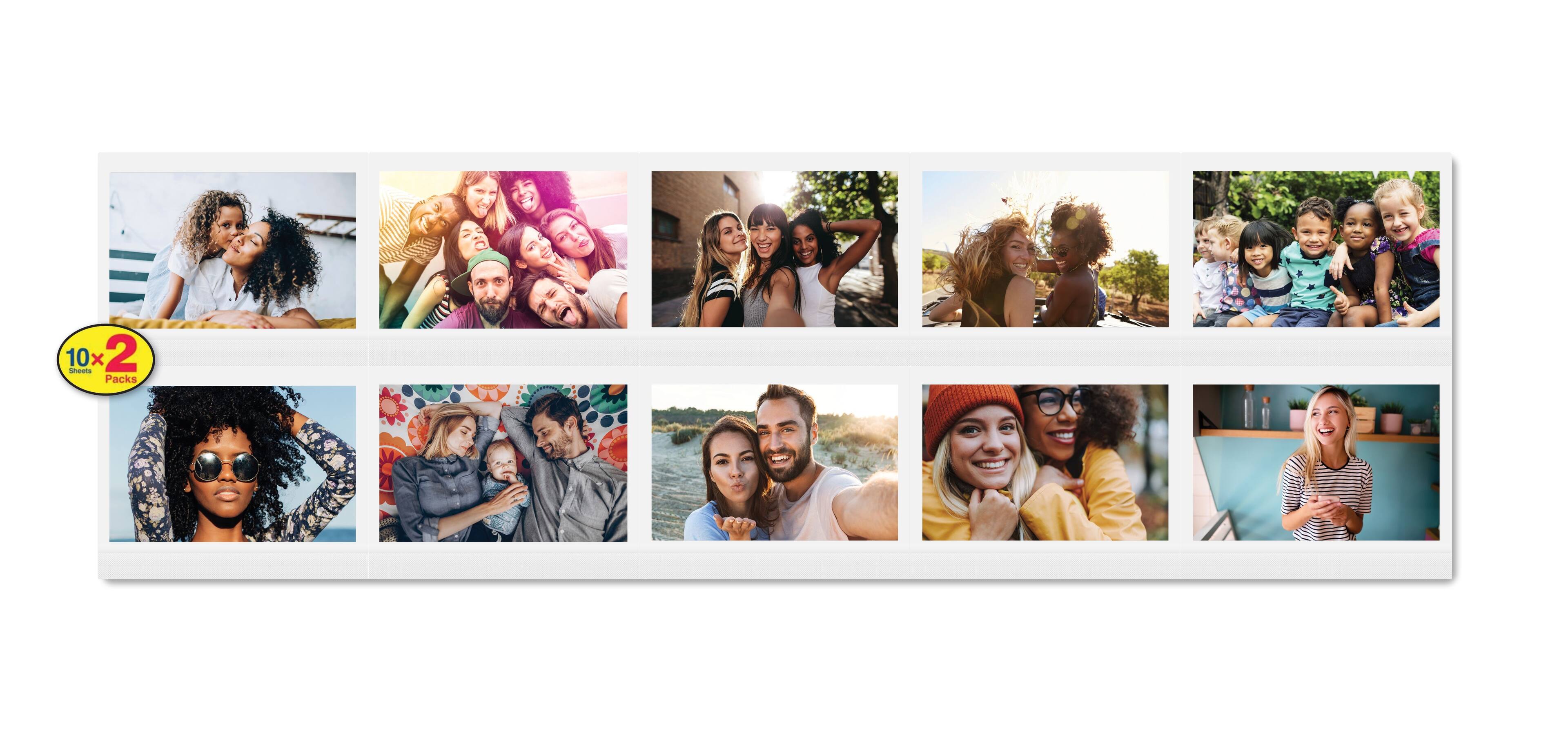 Alt View 12. Fujifilm - instax WIDE Instant Film Twin Pack - White.