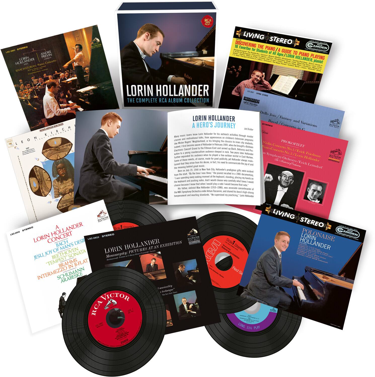 Lorin Hollander - Complete RCA Album Collection   - COMPACT DISCS [CD] price history on PriceWatchPro