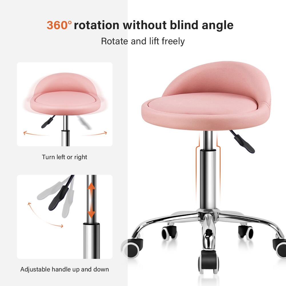 360° rotation without blind angle  
Rotate and lift freely  

Turn left or right  

Adjustable handle up and down
