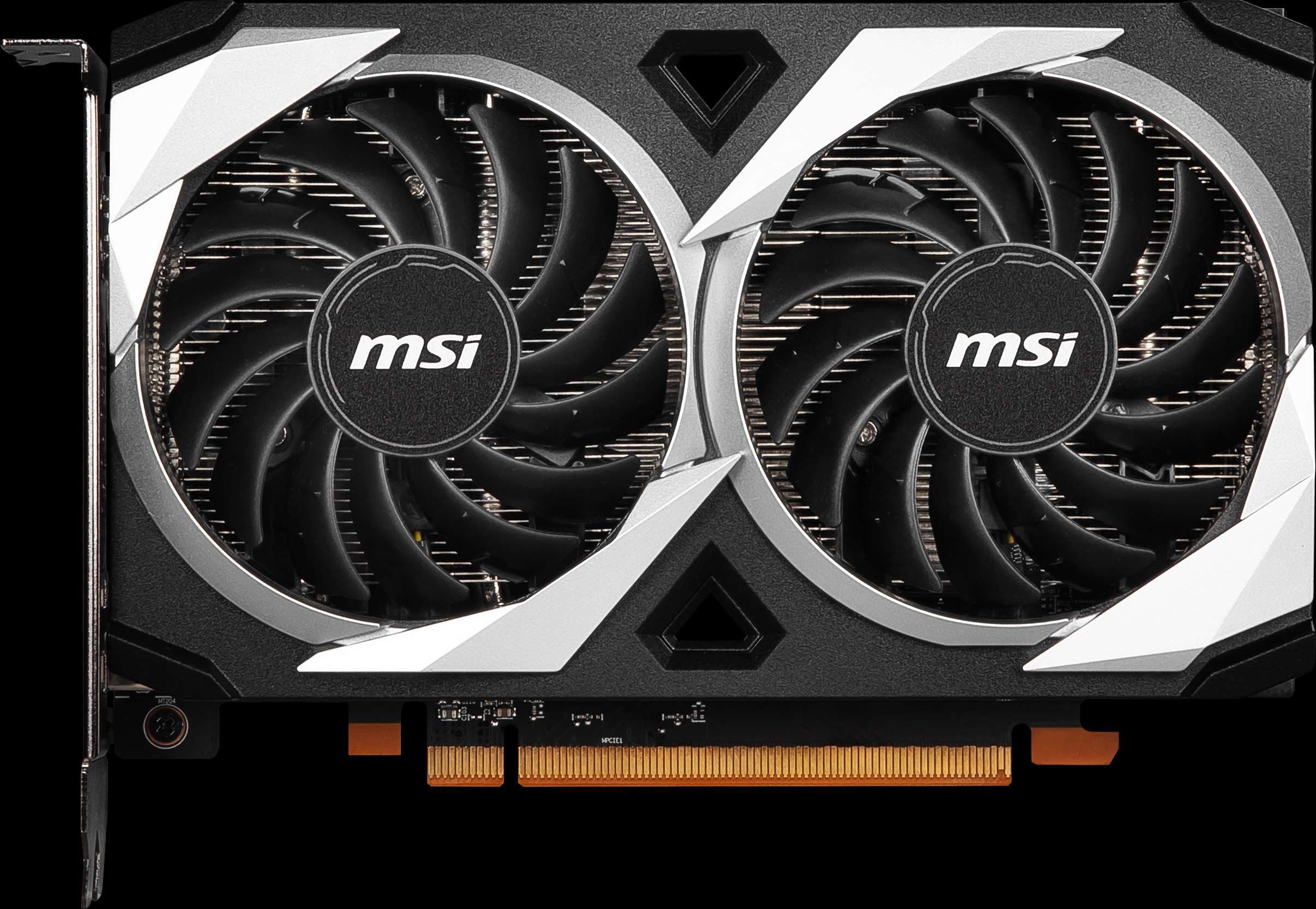 MSI AMD Radeon RX 6500 XT Mech 2X 4G OC 4GB GDDR6 PCI Express 4.0 Graphics  Card Black RX 6500 XT Mech 2X 4G OC - Best Buy