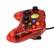 Alt View 1. Mars Devices - Replacement Controller for XBox Original - Red Transparent - Red.