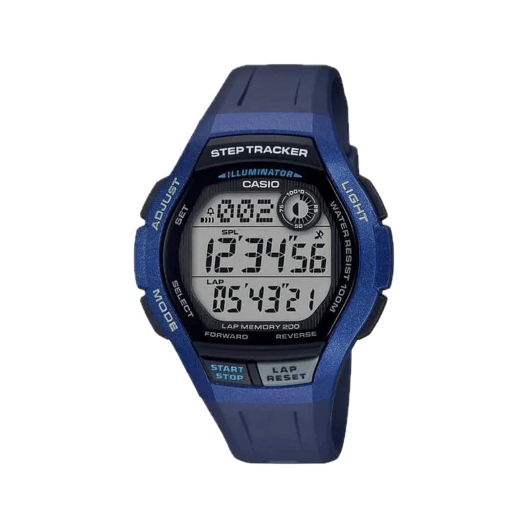 Casio - Men's Digital Watch with Band - WS-2000H-2AVCF - Blue