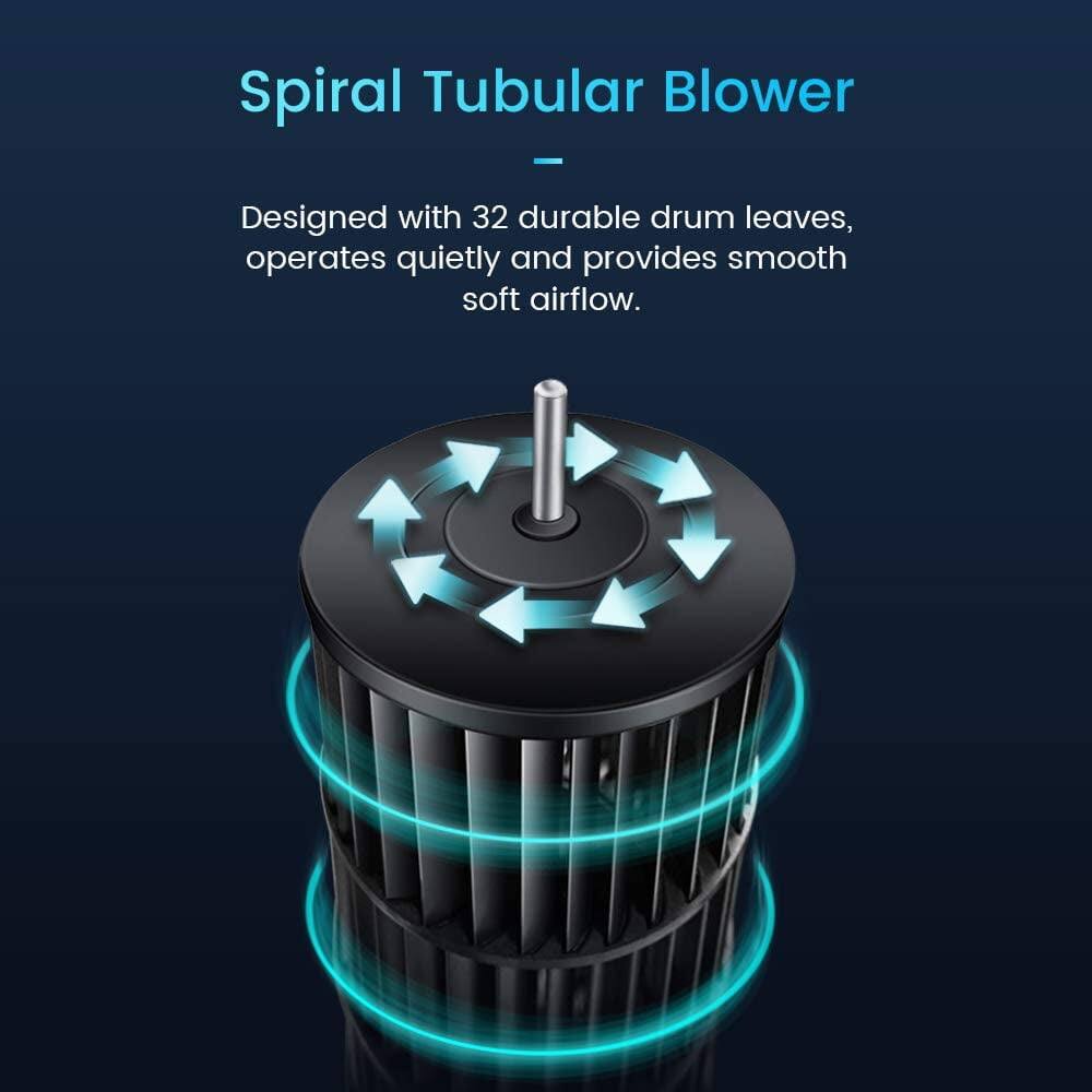 Spiral Tubular Blower

Designed with 32 durable drum leaves, operates quietly and provides smooth soft airflow.