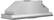Left. Zephyr - Tornado III 40 in. Shell Only Insert Range Hood with LED Lights - Stainless Steel.