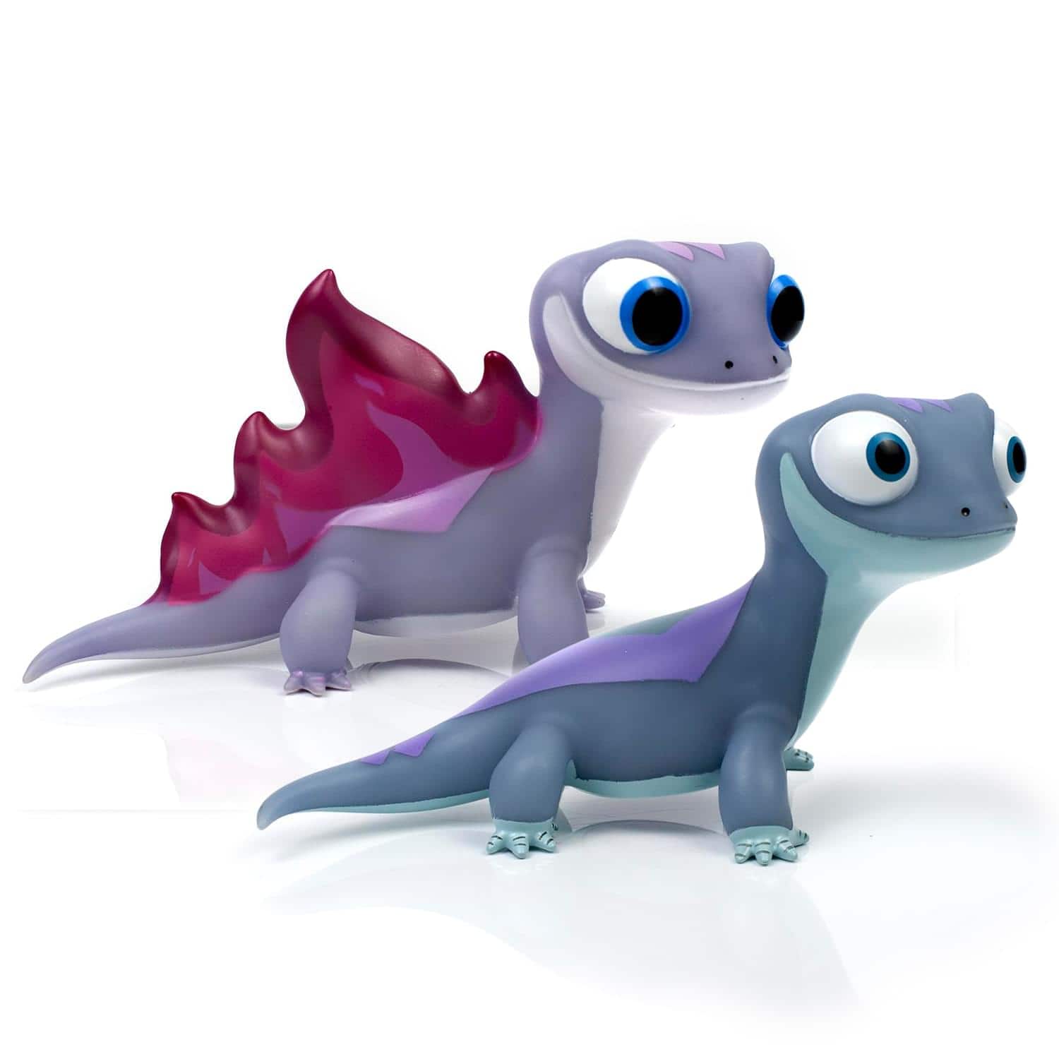 Ukonic - Frozen 2 Color-Changing Bruni Salamander 6 Inch Mood Lights | Set of 2 - multi-colored