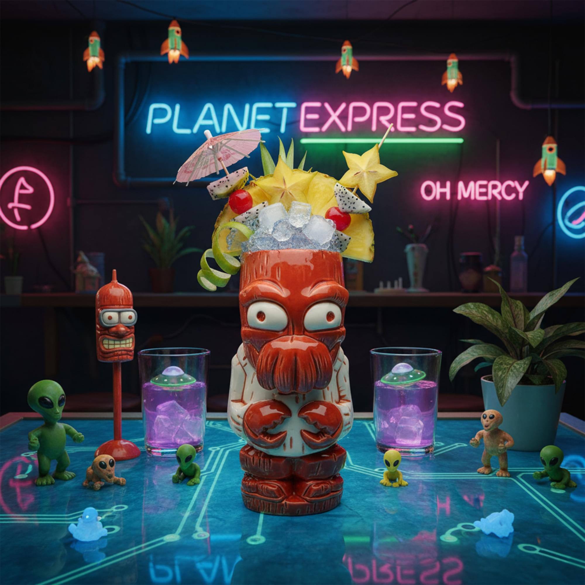 PLANET EXPRESS  
OH MERCY  
H4A1DIE2