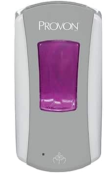 PROVON - LTX 12 Automatic Wall Mounted Hand Soap Dispenser - Gray/Silver
