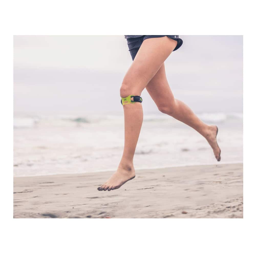 DonJoy - Performance Webtech Knee Strap Slime (Slime S/M) - Green