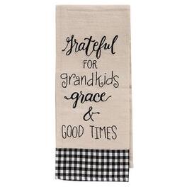 BreeBe - Grateful for Grandkids Dish Towel - Multi