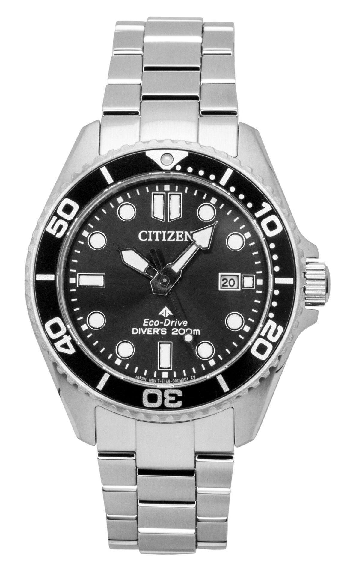 50 CITIZEN 10 40 Eco-Drive DIVER'S 200m JAPA EF MOVT-EI MOVT-158-0008001 30 20 20