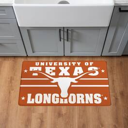 Evergreen Enterprises - Texas Longhorns 18" x 30" Anti-Fatigue Comfort Indoor Mat - Multicolor