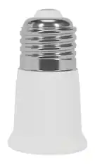 Front. Lorex - E27 Socket Extension 2.5" (63.5mm) length.