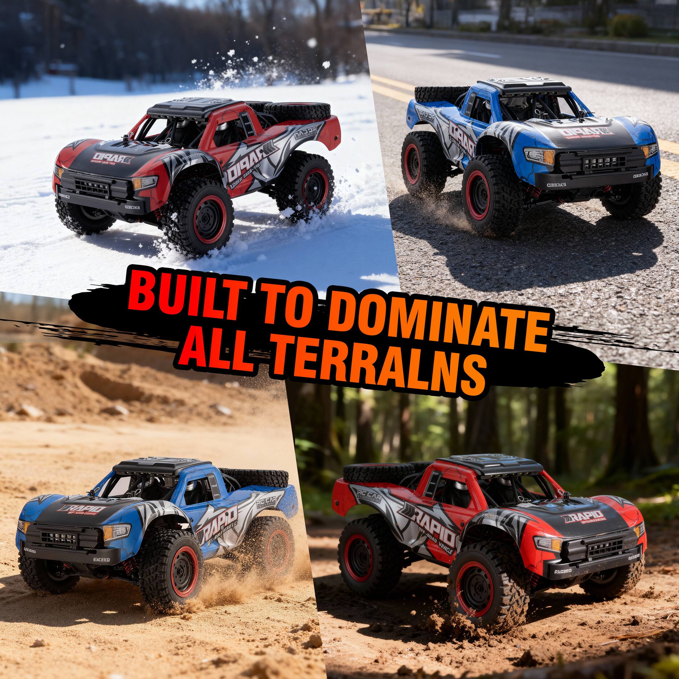 BUILT TO DOMINATE ALL TERRAINS