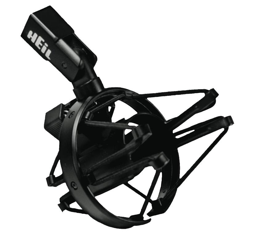 Front. Heil Sound - Flexible Shock Mount for PR20 & PR22 Microphones.