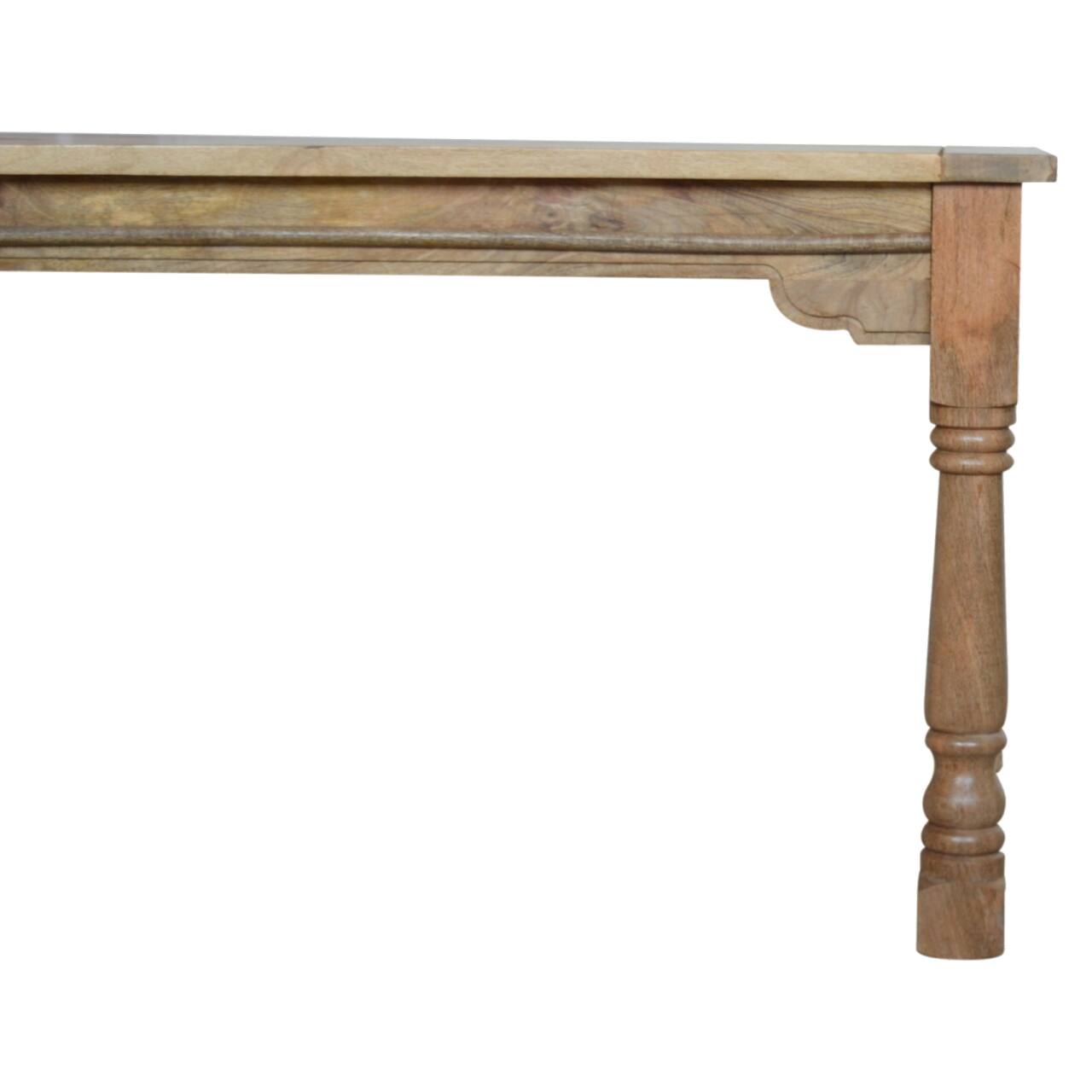 Back. Artisan Furniture - Artisan Furniture Solid Wood Granary Extension Dining Table - Brown.