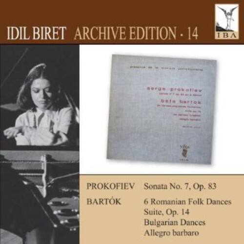 IDIL BIRET ARCHIVE EDITION • 14

PROKOFIEV  
Sonata No. 7, Op. 83

BARTOK  
6 Romanian Folk Dances  
Suite, Op. 14  
Bulgarian Dances  
Allegro barbaro