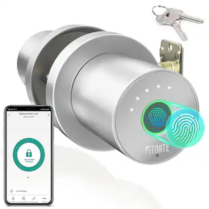 in 1854 Bedroom Door Lock Battery Level 89% Tutory Tap and held to unlock FITNATE No messages ...