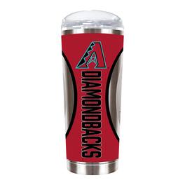 Great American Products - Arizona Diamondbacks 18oz. Roadie Game Ball Tumbler - White