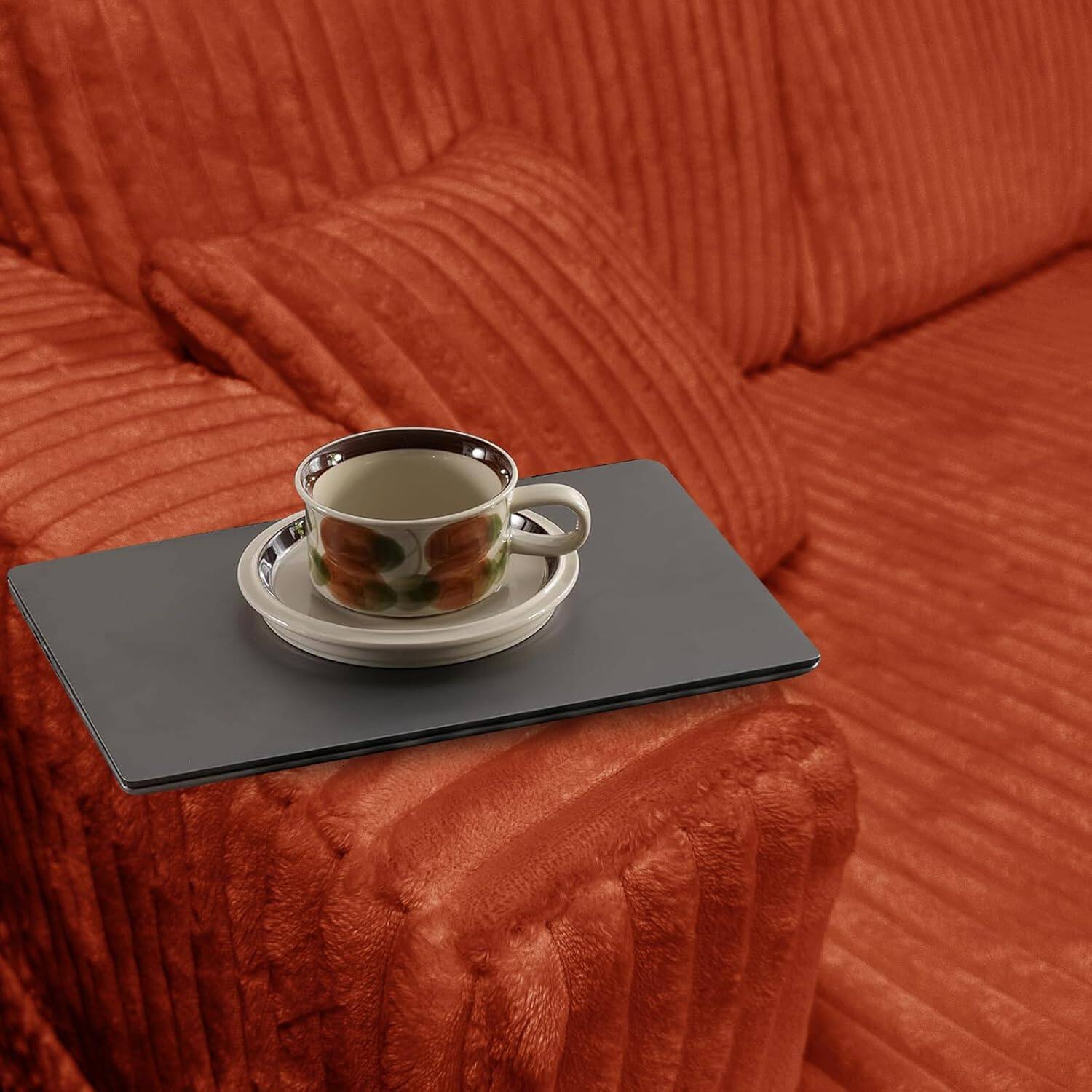 Alt View 5. Meqiodas - 4 Seater Oversized Modular Sectional Sofa, U Shaped Extra Large Corduroy Couch with Double Chaises - orange.