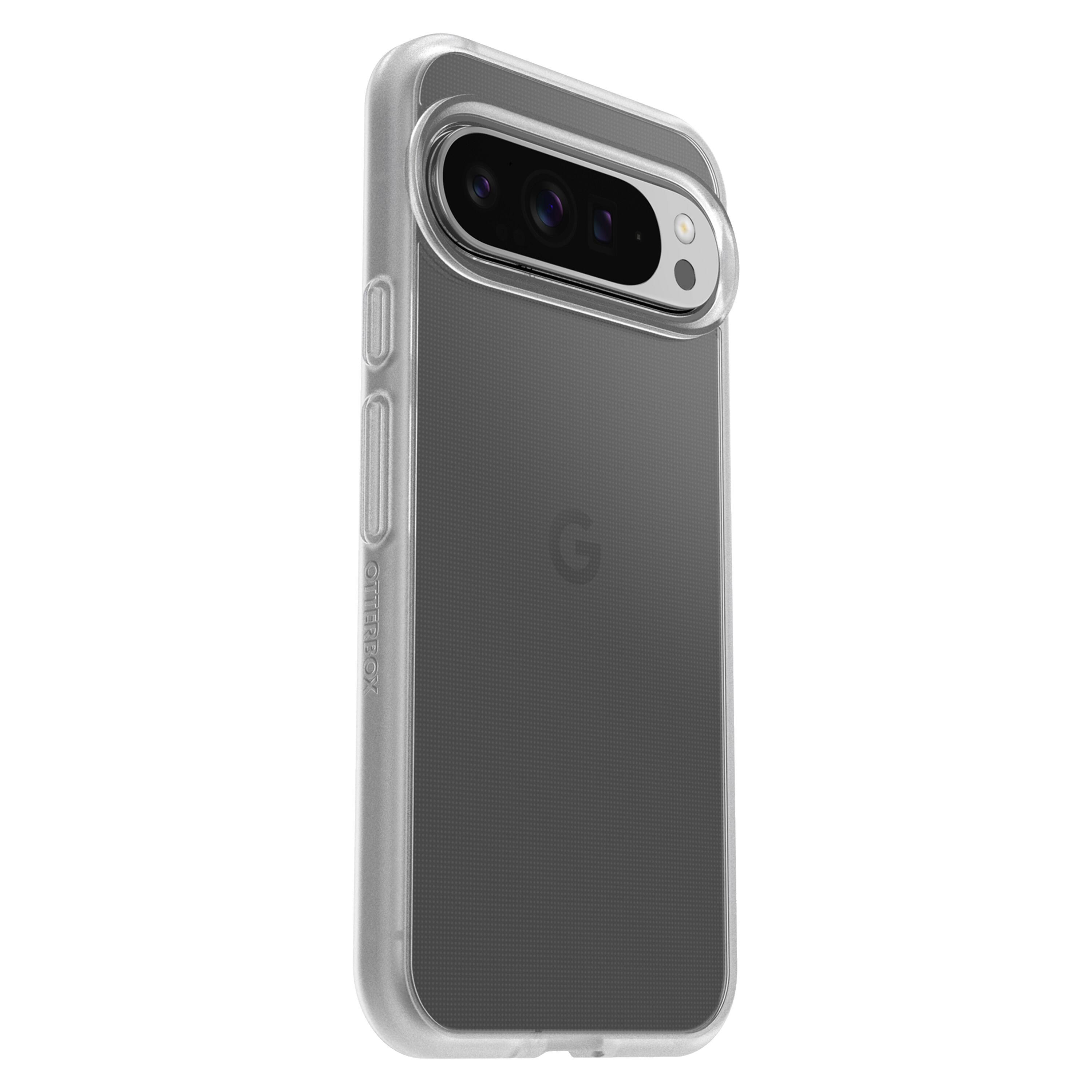 Left. OtterBox - React Series Hard Shell for Google Pixel 9 Pro XL - Clear.