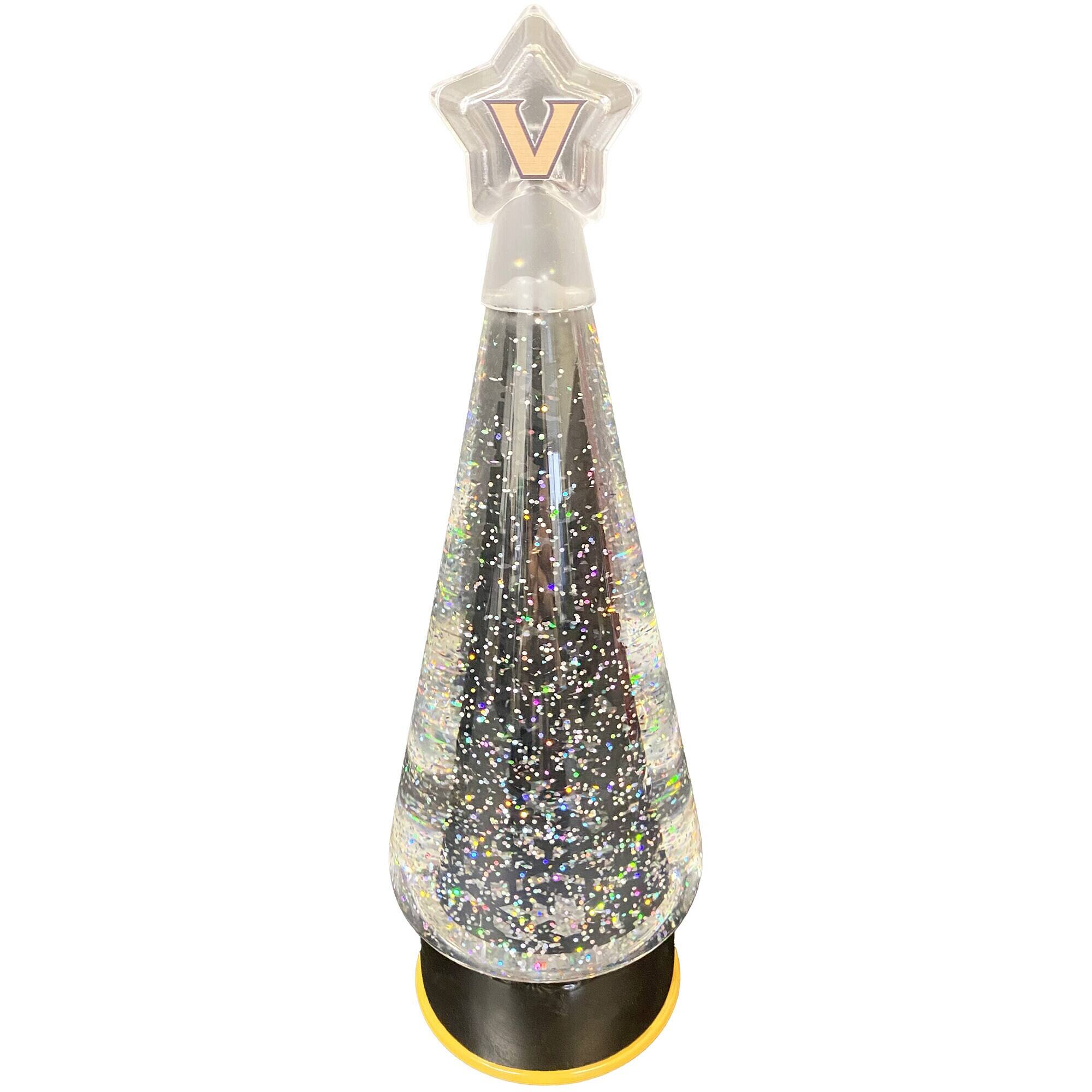 Alt View 1. Santa's Workshop - Vanderbilt Commodores 12" Tree Globe - Black.