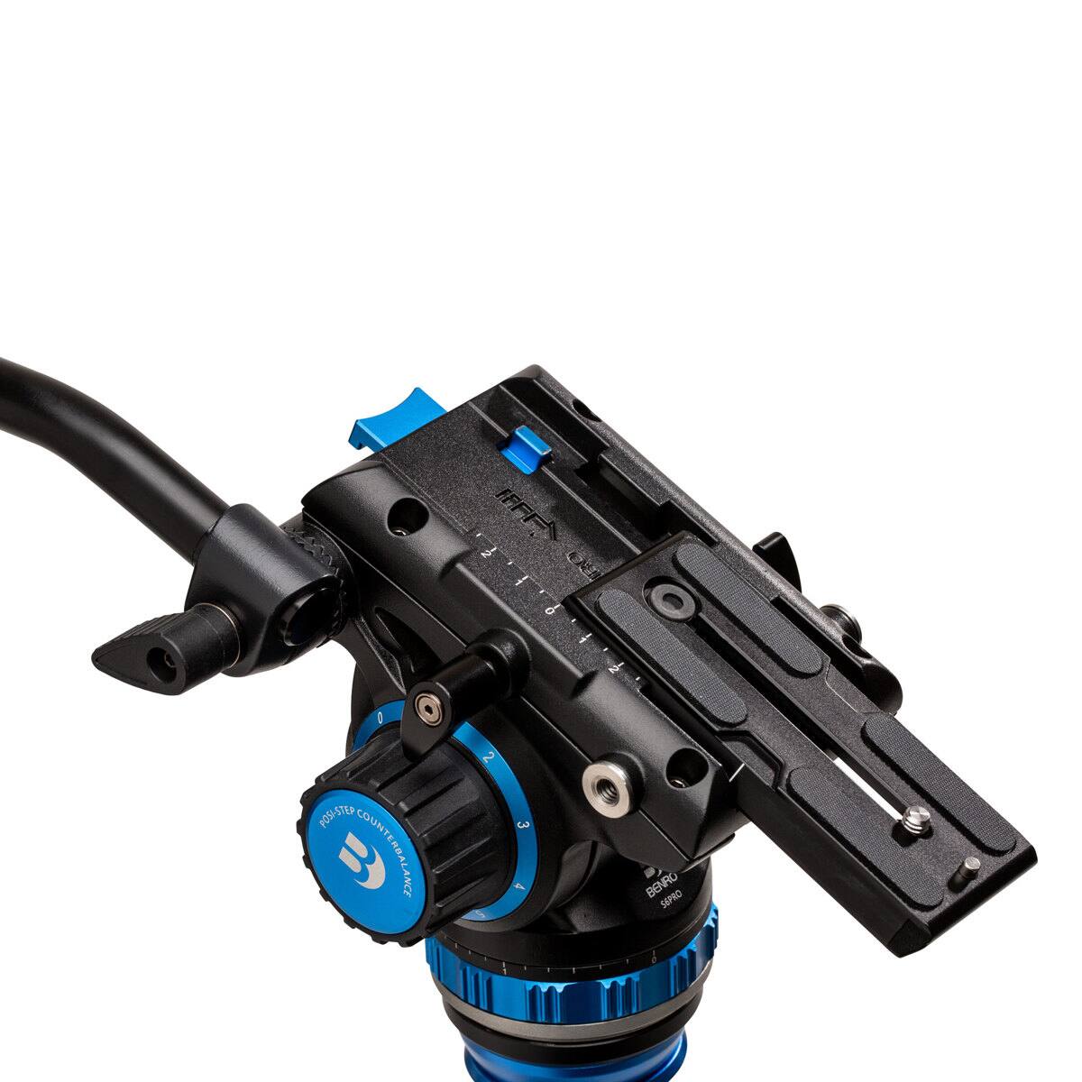 FFF ) r..t.p.t.r. 2 POSI-STED COUNT 3 COUNTERBALANCE 4 BENRO SEPRO