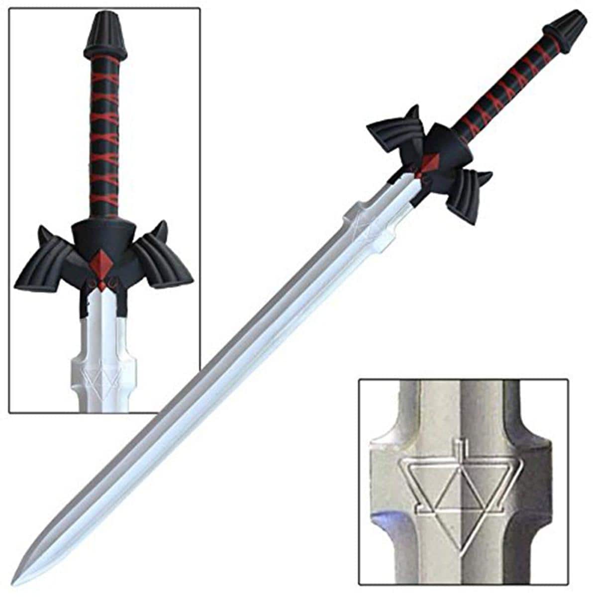 The Legend of Zelda - Legend of Zelda 43" Dark Link Shadow Foam LARP Master Sword Replica - Silver
