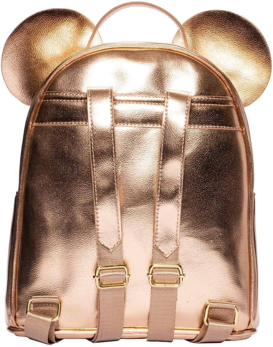 Alt View 10. Bioworld - Disney Amigo Minnie Mouse 11 Inch Detachable Pouch Mini-Backpack - Black.