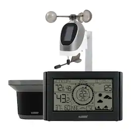 La Crosse Technology - Monochromatic Professional Digital Weather Station - Black