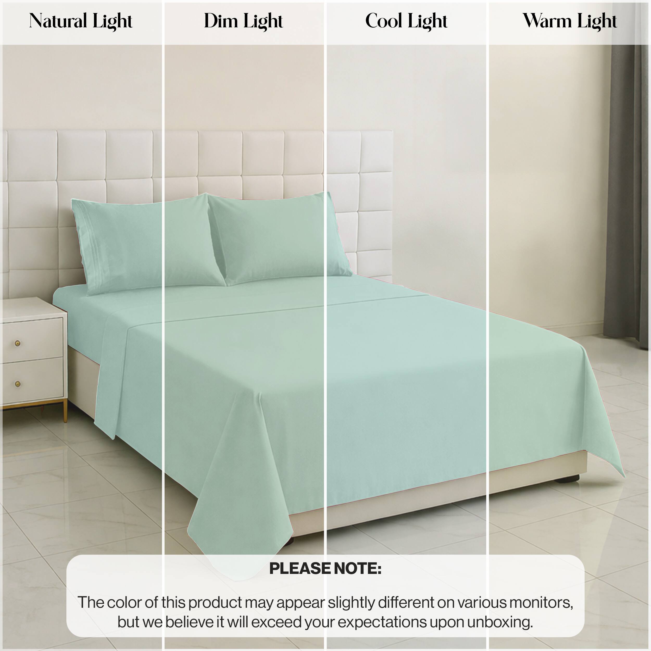 Natural Light  
Dim Light  
Cool Light  
Warm Light  

PLEASE NOTE:  
The color of this product may appear slightly different on various monitors, but we believe it will exceed your expectations upon unboxing.
