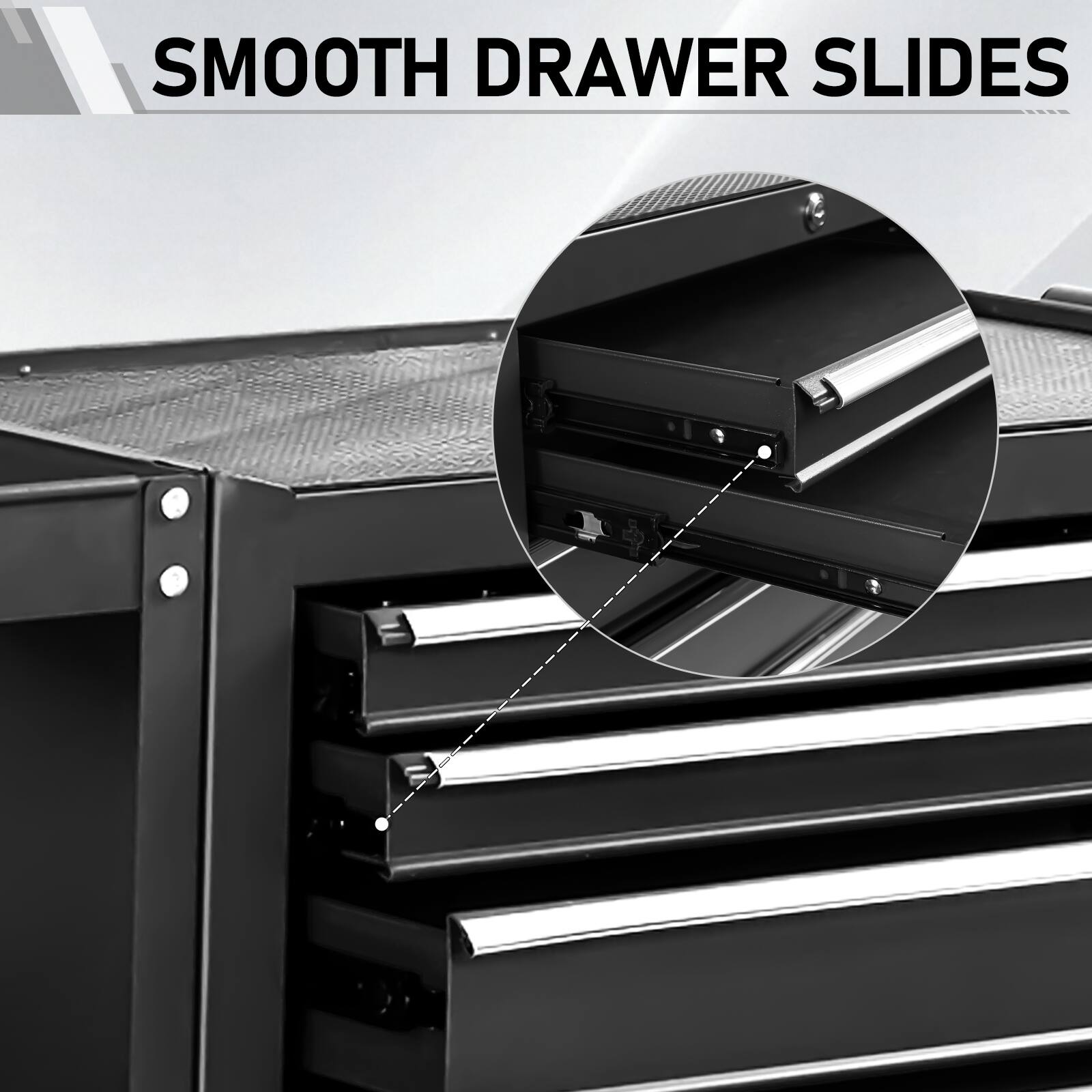 SMOOTH DRAWER SLIDES