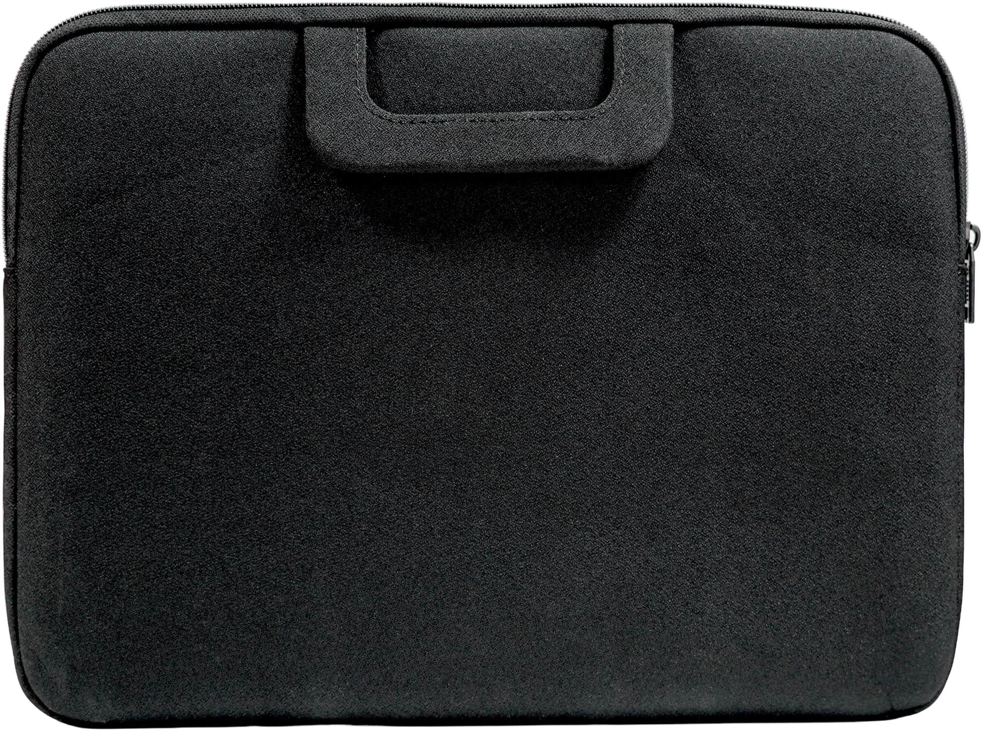 Alt View 1. Speck - Transfer Pro Pocket Protective Sleeve with Handle Universal 13"-14" for MacBook computers, laptops and tablets - Black/White.