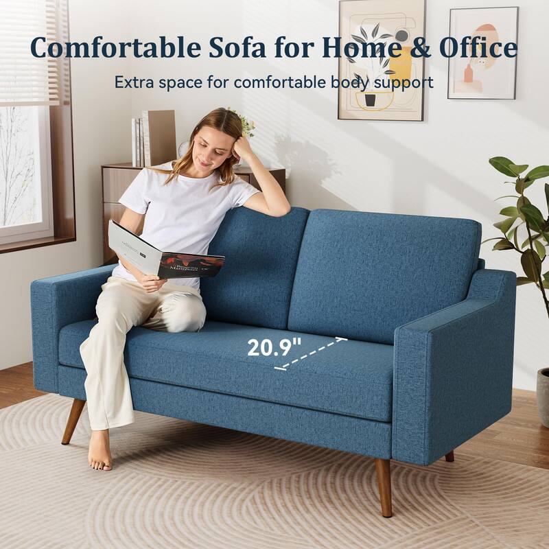 Comfortable Sofa for Home & Office  
Extra space for comfortable body support  

20.9"