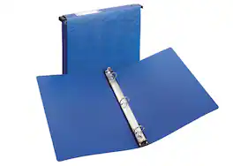 Avery - Hanging Storage 3 Ring Binder, 1 Inch Binder (14800) - Blue