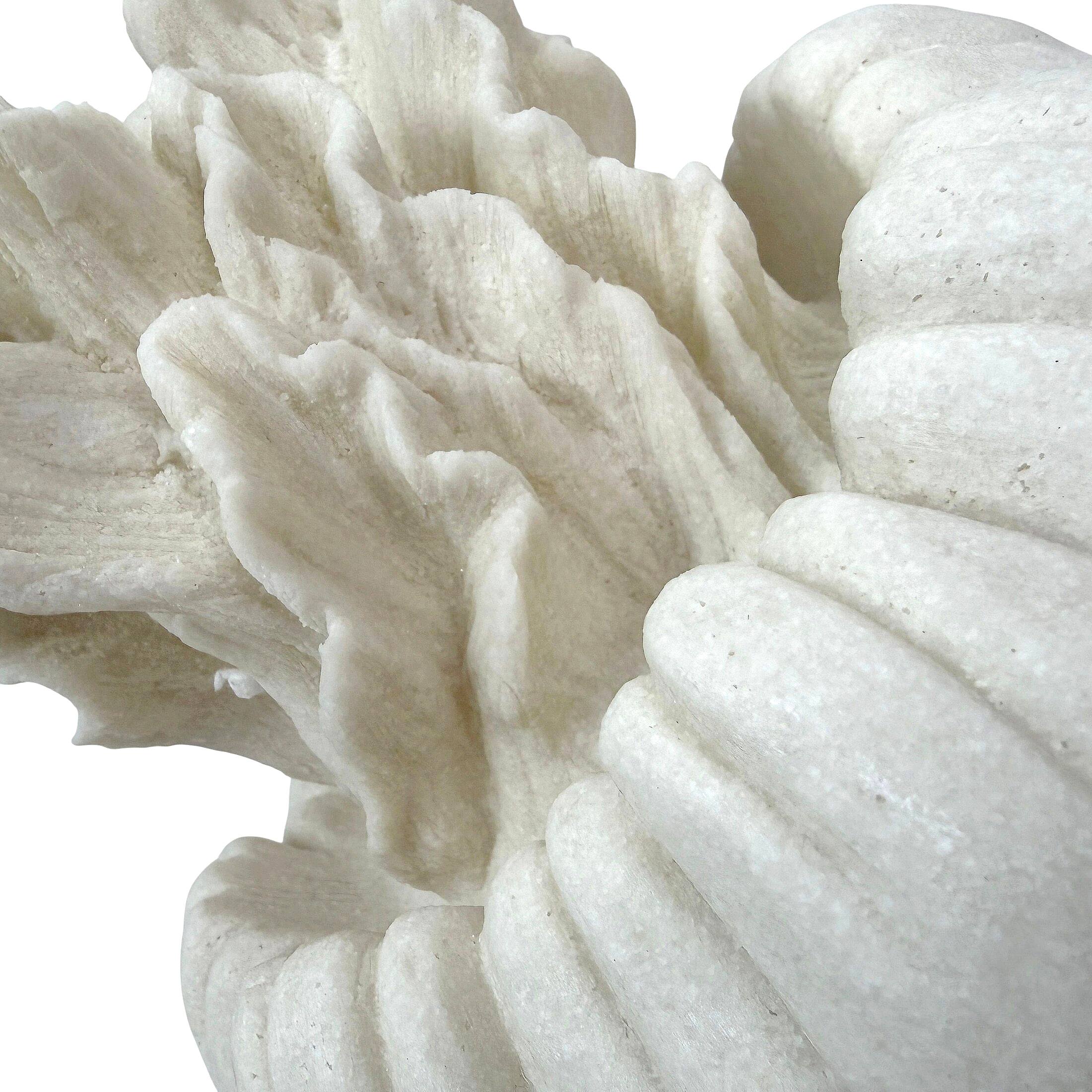 Alt View 9. Things2Die4 - Jellyfish Table Lamp Matte White Resin Coastal Accent Light 10 in Tall - White.