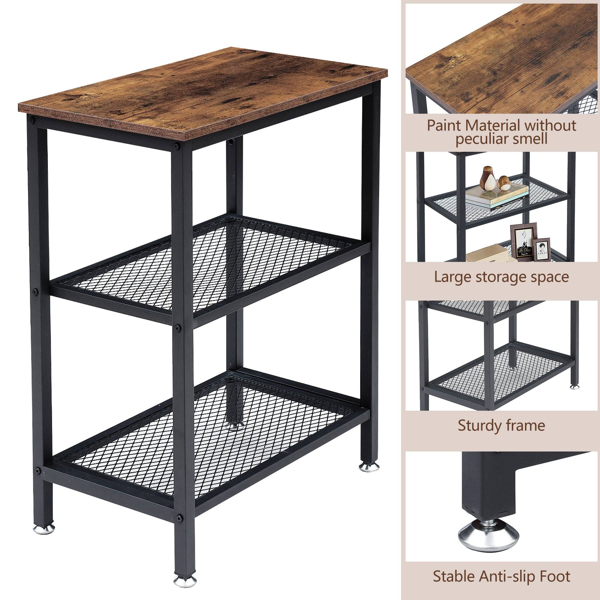 - Paint Material without peculiar smell
- Large storage space
- Sturdy frame
- Stable Anti-slip Foot