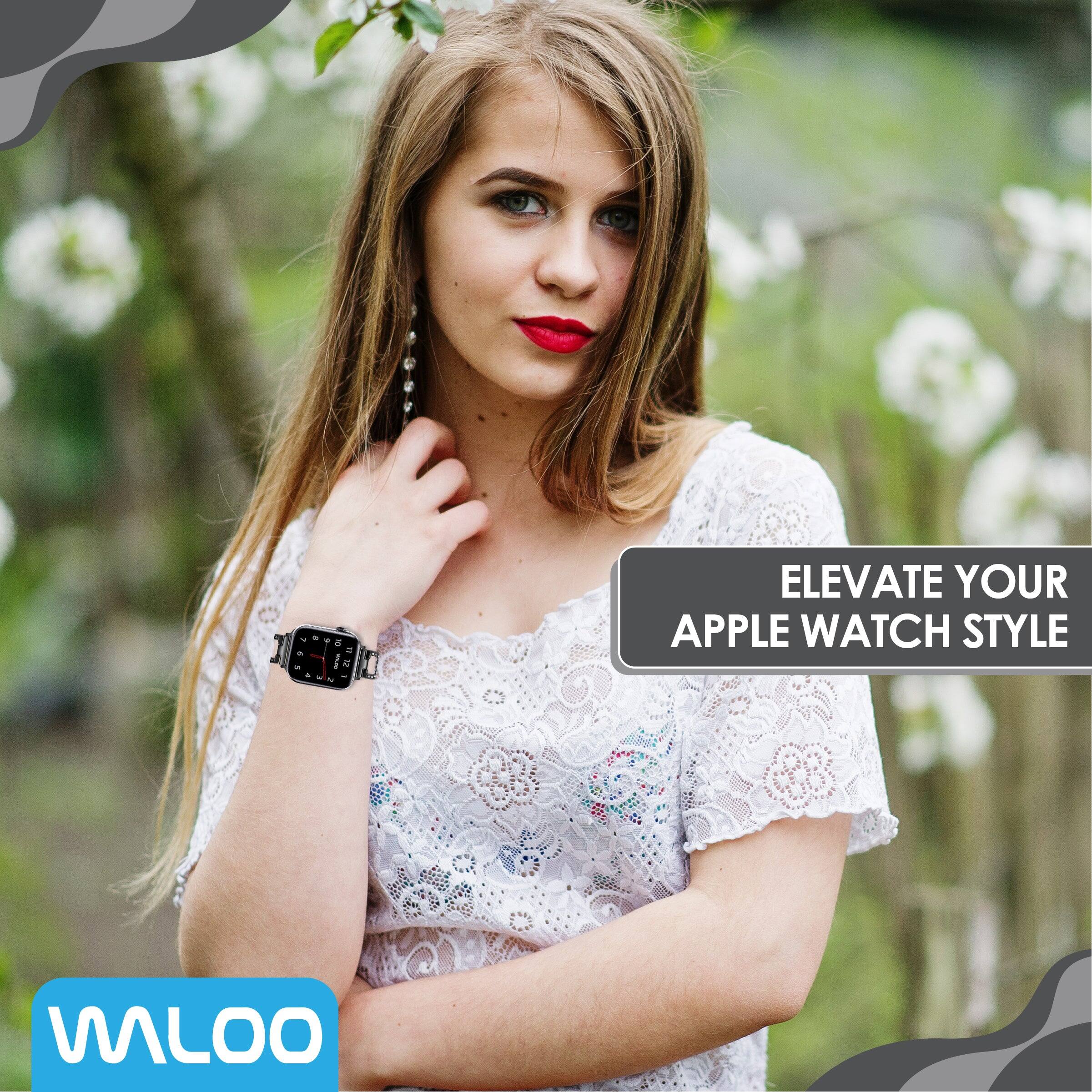 a
u TO - 14
17
ELEVATE YOUR APPLE WATCH STYLE
WALOO