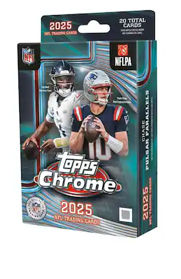 Topps - 2025 Chrome Football Hanger Box - Trading Cards (Topps).