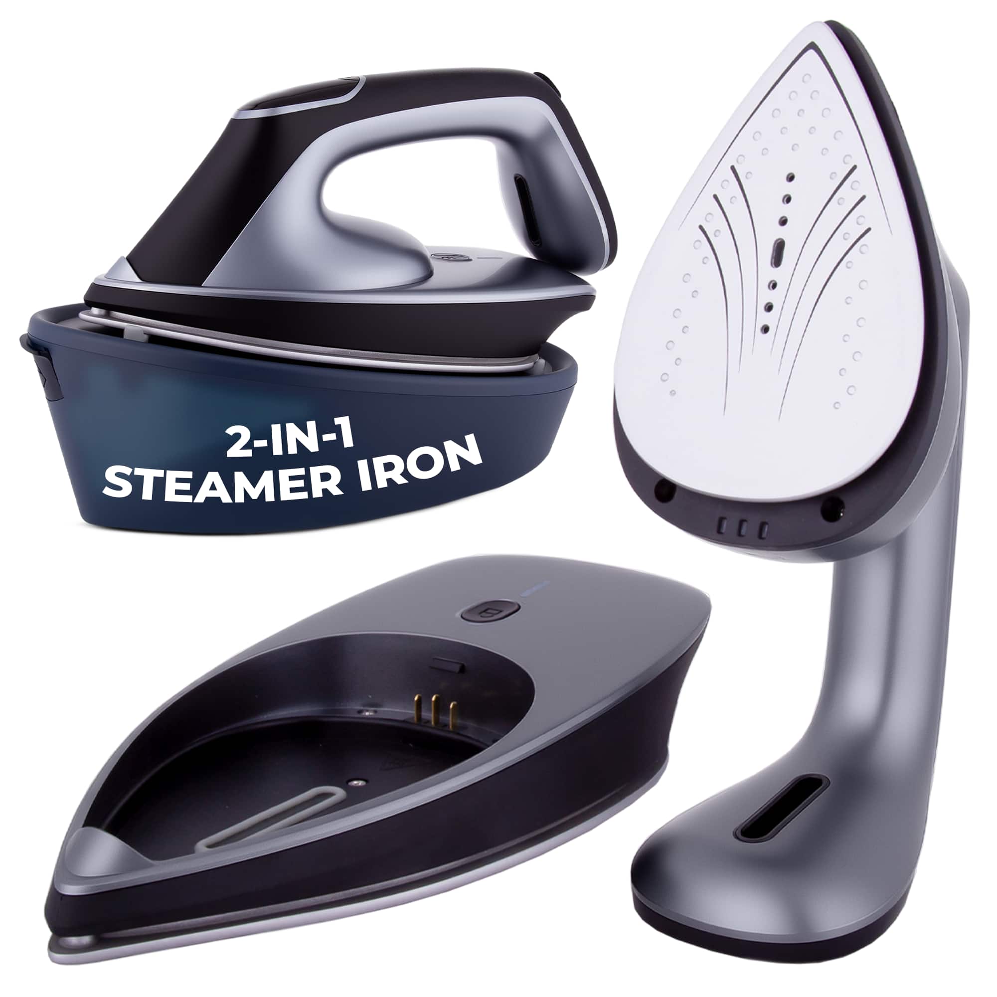 2-IN-1 STEAMER IRON
