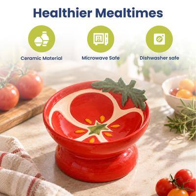 Healthier Mealtimes  
Ceramic Material  
Microwave Safe  
Dishwasher Safe
