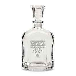 Jardine - Worcester Polytechnic Institute Engineers 23.75oz. Crystal Whisky Decanter - Multicolor