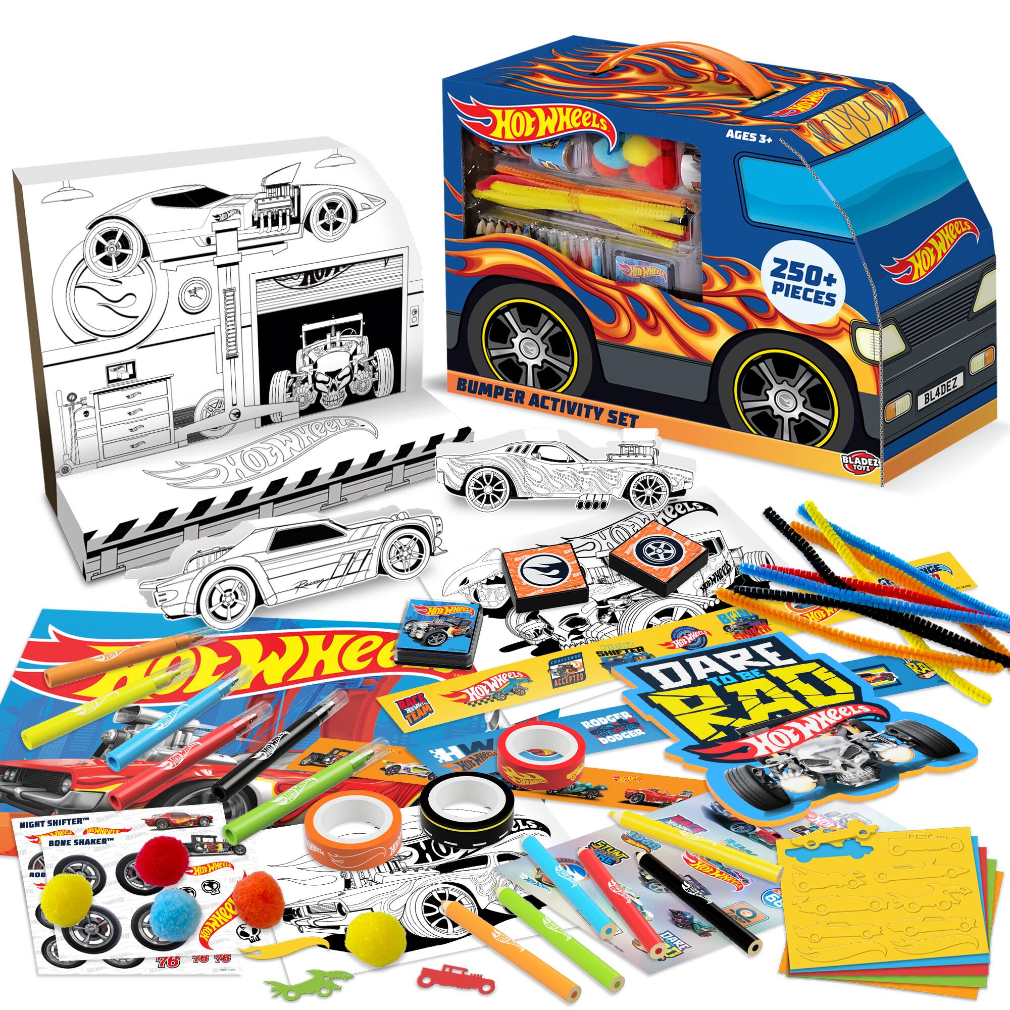 Hot Wheels Ages 3+ 250+ Pieces Howkeet Bumper Bladez Activity Set Howk Ladle 101e Heels Howd Ge Bn Mmaker | Gae Cr Wxe Le Dare Xake Aceptr To8c Be 5 Race Hotwhpe Hot Bad I Team Rodger Boocer 1 Wheels A Wk How L T d2 Misnt Smipter- P | Sore Sarer- Srn A Te.. Dake T6s Yo T