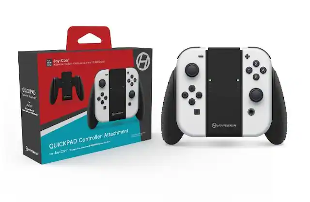Joy-Con Ser LED Mocal H A QUICKPAD Attachment Controller QUICKPAD for Joy-Con* HYPERKIN + Y x B A