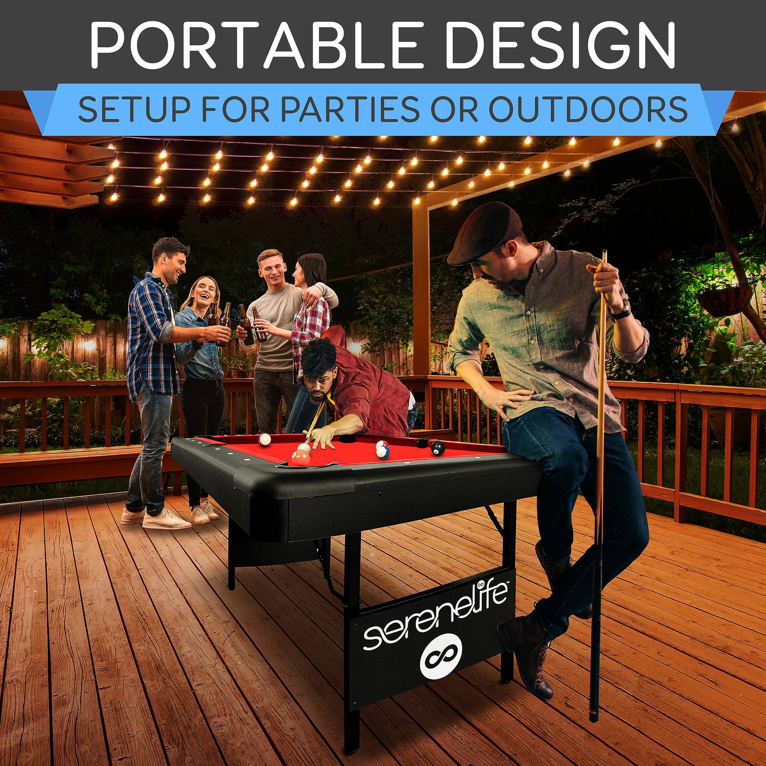 PORTABLE DESIGN  
SETUP FOR PARTIES OR OUTDOORS