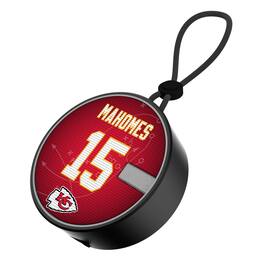 Keyscaper - Patrick Mahomes Kansas City Chiefs Bluetooth IP67 Waterproof Speaker - Black