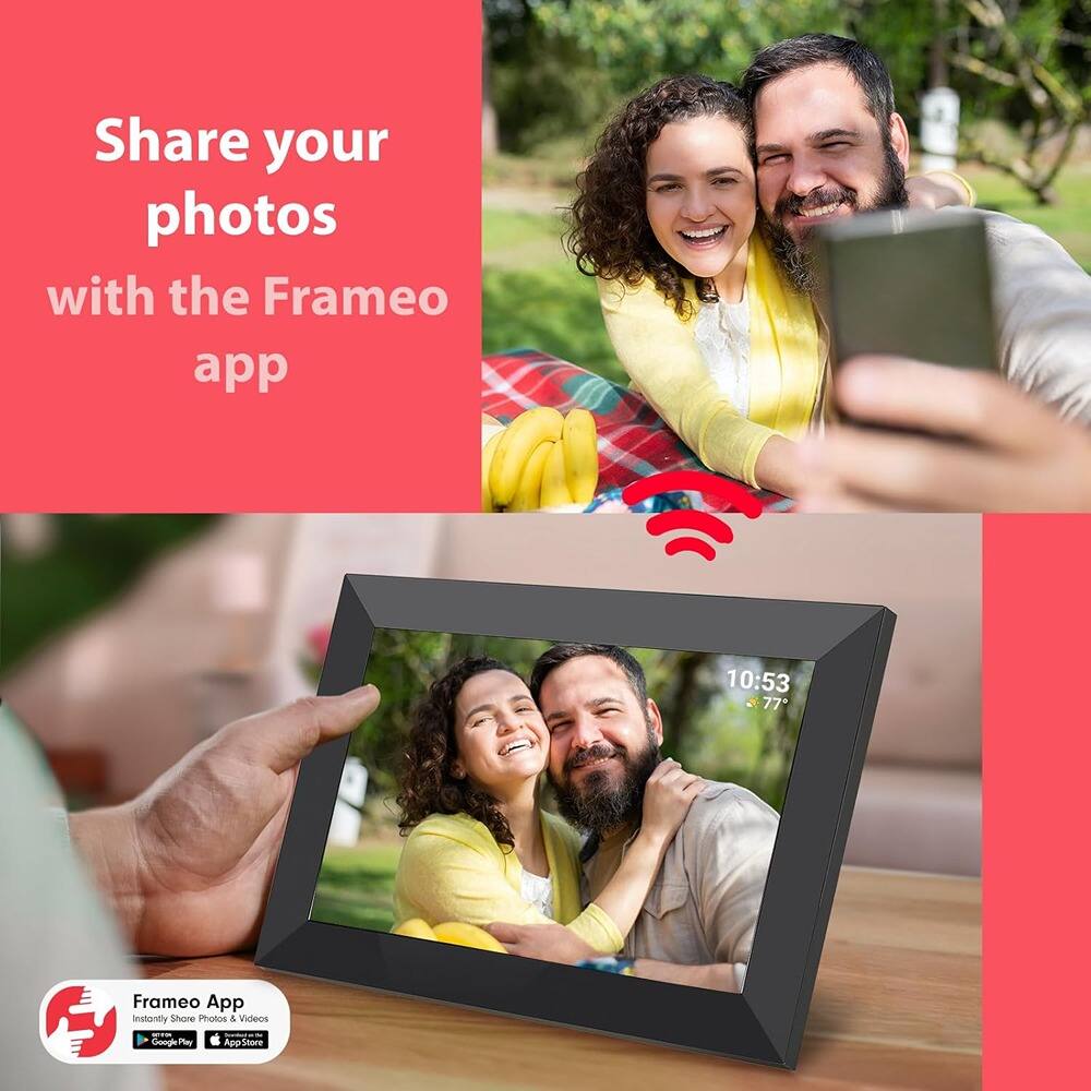 Share your photos with the Frameo app

Frameo App
Instantly Share Photos & Videos
Google Play App Store