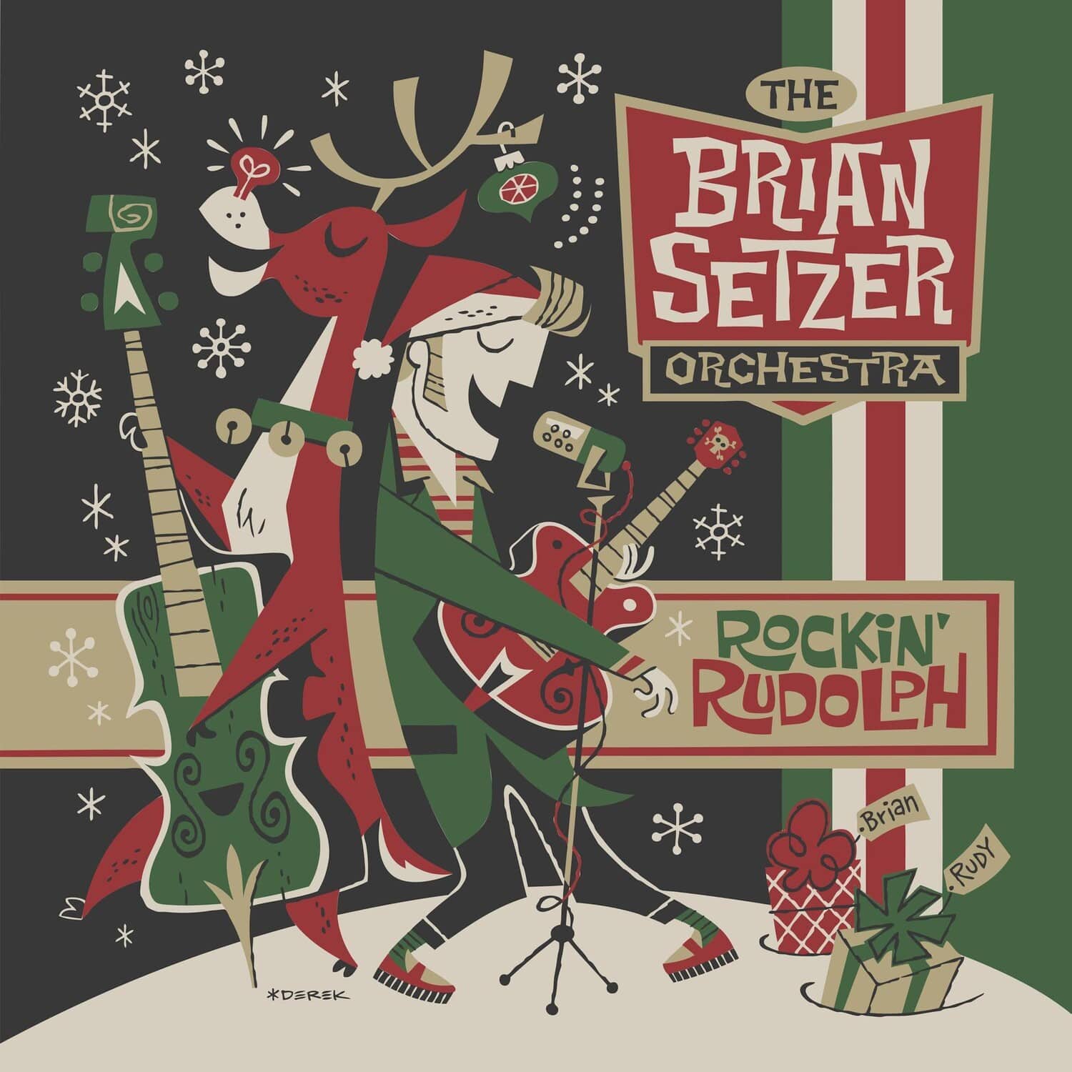 Brian Setzer - Rockin Rudolph   - COMPACT DISCS [CD] price history on PriceWatchPro