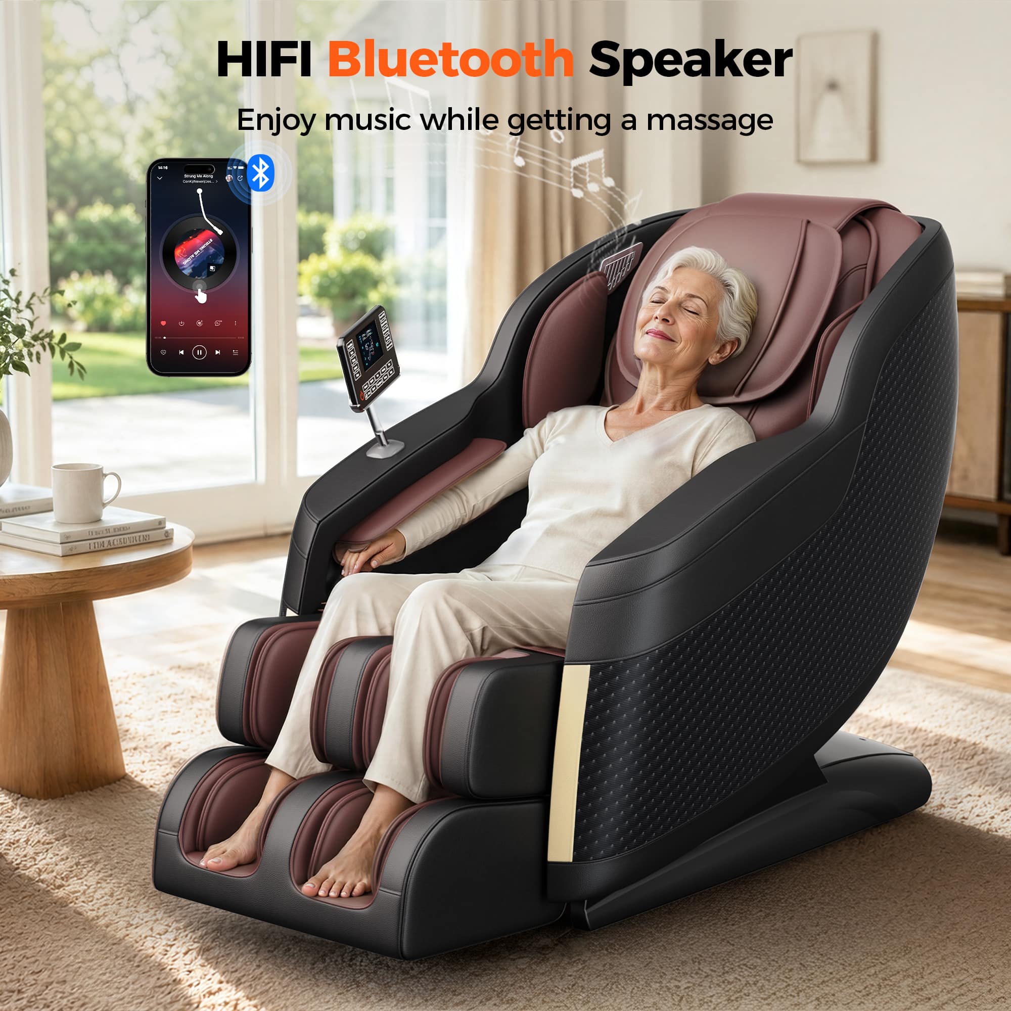 Koligey 4D Massage Chair Full Body, Zero Gravity Massage Chair