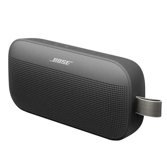 Left. Bose - SoundLink Flex SE Gen 2 Portable Waterproof Bluetooth Speaker - Black.