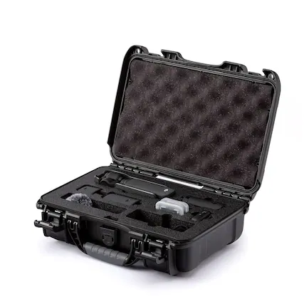 Front. NANUK - Nanuk 909 Waterproof Hard Case w/Custom Foam Insert for DJI Osmo Pocket 3.